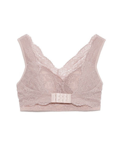 SNIDEL HOME(スナイデルホーム)の「レースプッシュアップナイトブラ(ナイトブラ・レディース・ピンク/ブルー/モカ・1/2/0)」の3枚目の写真