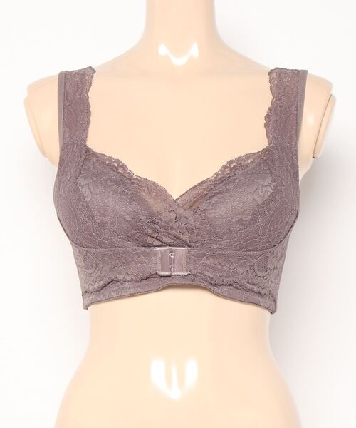 SNIDEL HOME(スナイデルホーム)の「レースプッシュアップナイトブラ(ナイトブラ・レディース・ピンク/ブルー/モカ・1/2/0)」の15枚目の写真