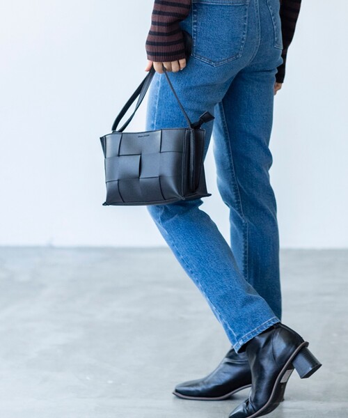 THE SHOP TK （ザ ショップ ティーケー ）の「◆ベーシックスクエアブーツ（ブーツ・レディース・ライトベージュ/ブラック・35/45/25）」の9枚目の写真