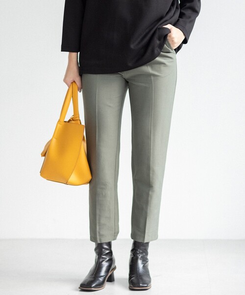 THE SHOP TK （ザ ショップ ティーケー ）の「◆ベーシックスクエアブーツ（ブーツ・レディース・ライトベージュ/ブラック・35/45/25）」の15枚目の写真