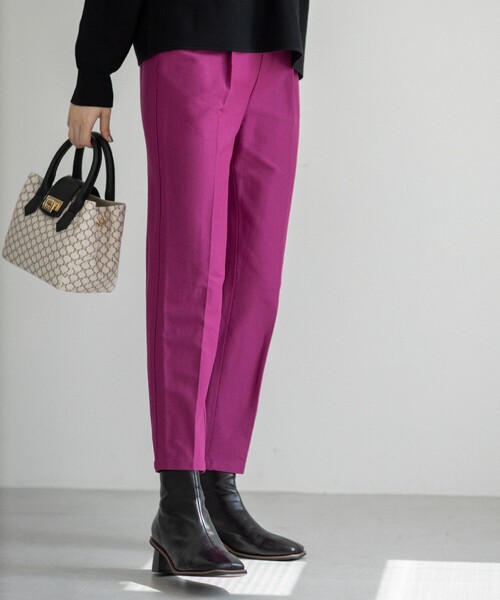 THE SHOP TK （ザ ショップ ティーケー ）の「◆ベーシックスクエアブーツ（ブーツ・レディース・ライトベージュ/ブラック・35/45/25）」の21枚目の写真