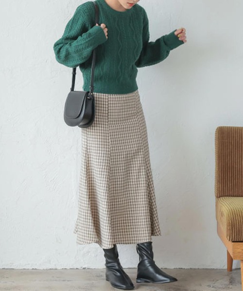 Isn't She?(イズントシー)の「バックジップショートブーツ(ブーツ・レディース・アイボリー/グレイッシュベージュ/ブラック・L/S/M)」の8枚目の写真