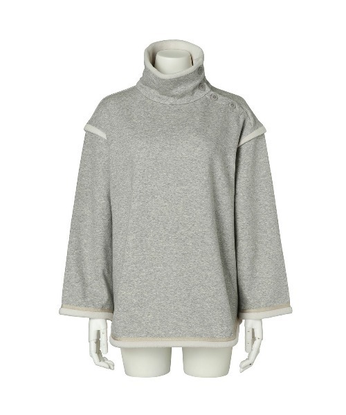 KID BLUE（キッドブルー）の「キッドブルー -22裏シャギー -長袖トップス -KRTN539 -kidblue（その他トップス・レディース・グレー/グリーン系その他・M）」の4枚目の写真