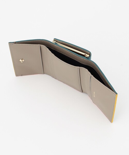Paul Smith（ポールスミス）の「カラードエッジ 3つ折りがま口財布