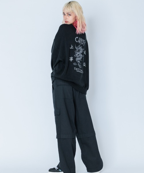 Candy Stripper（キャンディストリッパー）の「CANDY TOKYO ニット（ニット/セーター・レディース・ピンク/アイボリー/ブラック/ブルー・2）」の18枚目の写真