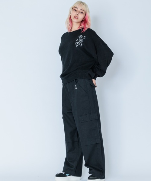 Candy Stripper（キャンディストリッパー）の「CANDY TOKYO ニット（ニット/セーター・レディース・ピンク/アイボリー/ブラック/ブルー・2）」の5枚目の写真