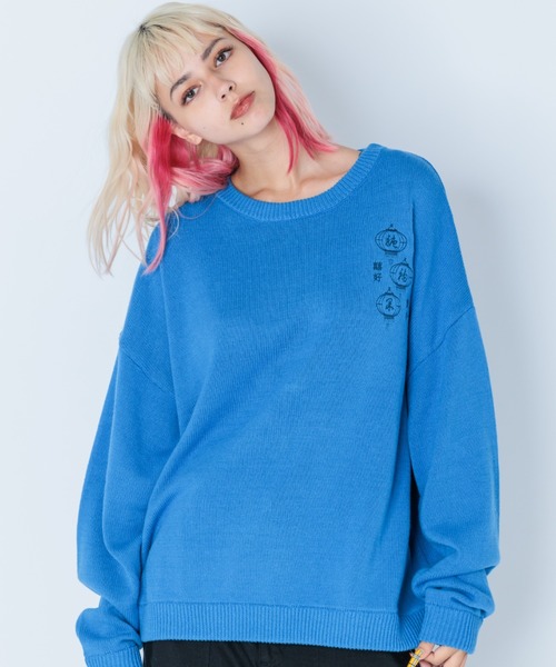 Candy Stripper（キャンディストリッパー）の「CANDY TOKYO ニット（ニット/セーター・レディース・ピンク/アイボリー/ブラック/ブルー・2）」の15枚目の写真