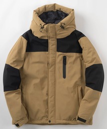 ALL WEATHER-TEX ボリュームネック 切替えマウンテンパーカー/ナイロンジャケット/【撥水】【防風】【UPF30】【防花粉】