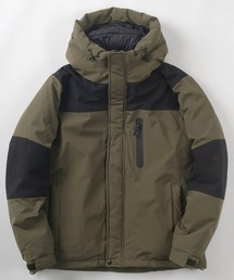 ALL WEATHER-TEX ボリュームネック 切替えマウンテンパーカー/ナイロンジャケット/【撥水】【防風】【UPF30】【防花粉】