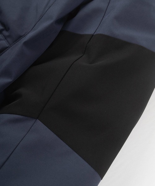 make a ray!(メイク ア レイ!)の「ALL WEATHER-TEX ボリュームネック 切替えマウンテンパーカー/ナイロンジャケット/【撥水】【防風】【UPF30】【防花粉】(ダウンジャケット/コート・メンズ・ホワイト/ブラック/ベージュ/ネイビー/カーキ・M/L/XL)」の16枚目の写真