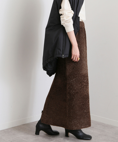 SLOBE IENA ラメニットスカート SLOBE IENA（スローブイエナ）の「ラメニットタイトスカート
