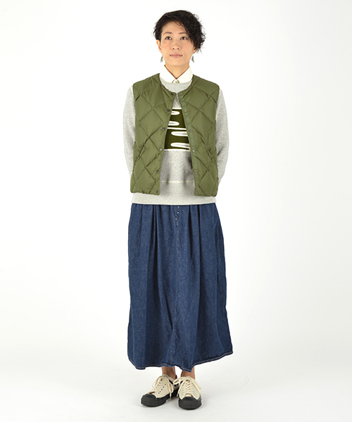 orSlow×fennica オアスロウ★インディゴ プエブロ スカート　デニム orSlow（オアスロウ）の「orslow×fennica / Pueblo Skirt