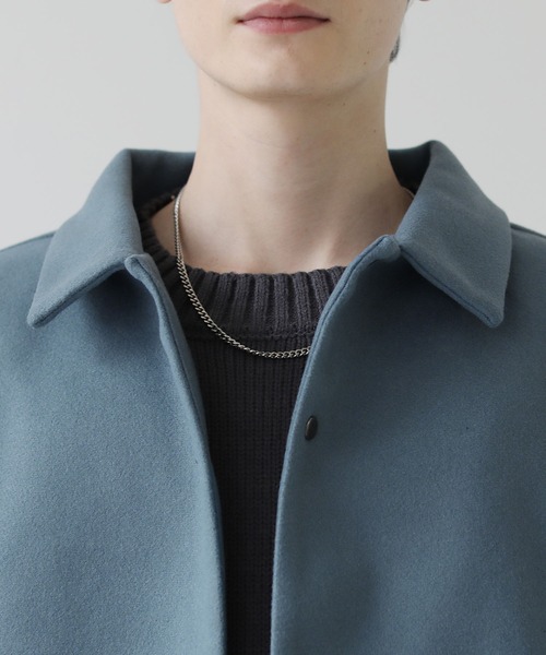 ルーズベーシックメルトンコーチジャケット（ブルゾン）｜ASTRONOMY