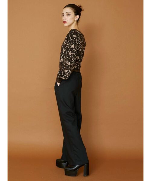 EVRIS（エヴリス）の「レザーライクチャンキーブーツ（ブーツ・レディース・その他1/ブラック・MEDIUM/LARGE/SMALL）」の22枚目の写真