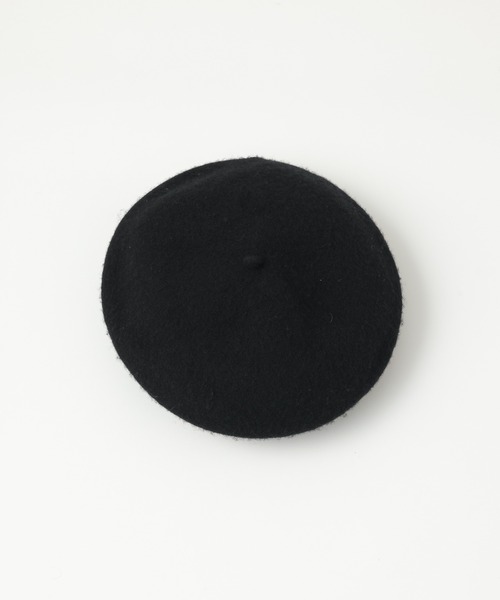 one after another NICE CLAUP(ワンアフターアナザーナイスクラップ)の「NCロゴ刺繍べレー帽(ハンチング/ベレー帽・レディース・グレー/ブラック/ベージュ・FREE)」の7枚目の写真