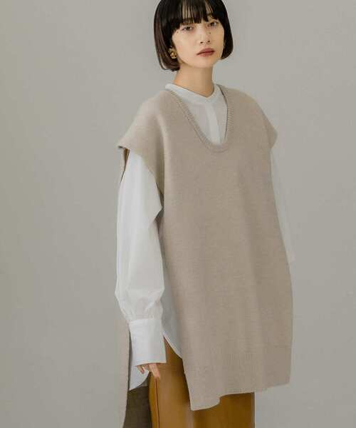 KBF（ケイビーエフ）の「マルチニットSETチュニック（チュニック・レディース・ブラック/モカ/ベージュ系その他・ONE）」の14枚目の写真