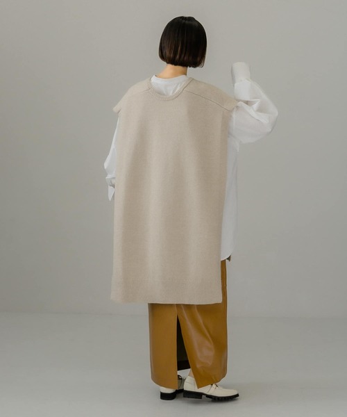 KBF（ケイビーエフ）の「マルチニットSETチュニック（チュニック・レディース・ブラック/モカ/ベージュ系その他・ONE）」の18枚目の写真