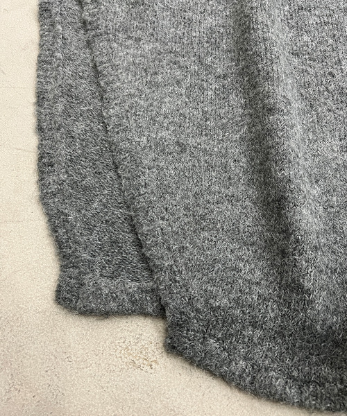 MAISON CHUCLLA（メゾンチュクラ）の「’日本製’Ｖネック リメイクロングニットワンピース chwj22a11（ニット/セーター・レディース・グレー・FREE）」の17枚目の写真