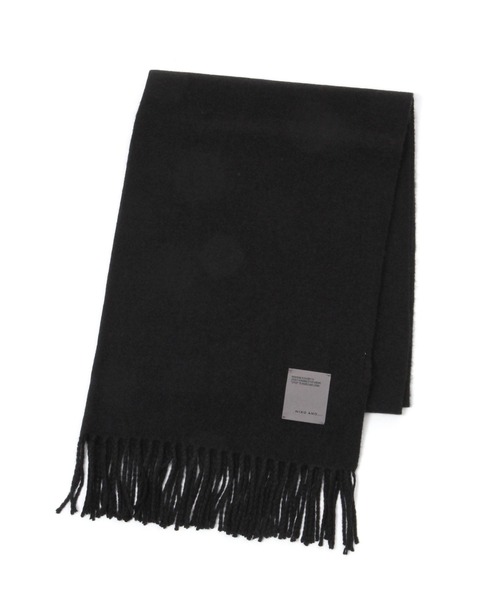 niko and...（ニコアンド）の「[抗菌防臭]ドラロンワイドストール（マフラー・メンズ・グレー/ブラック/ボルドー/グリーン・FREE）」の13枚目の写真