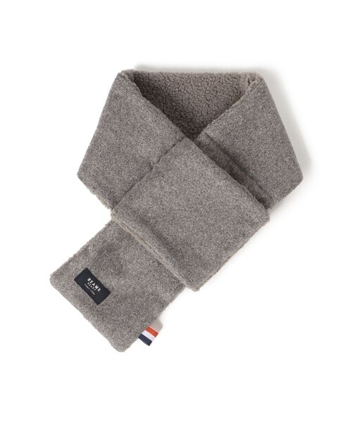BEAMS HEART(ビームスハート)の「BEAMS HEART / 中綿 ツイード マフラー(マフラー・メンズ・グレー/チャコールグレー・ONE SIZE)」の14枚目の写真