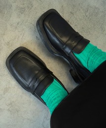 SESTO | ボリュームワイドソールコインローファー(ローファー)