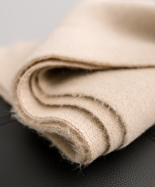 mystic(ミスティック)の「ラメニット太フリンジストール(マフラー・レディース・ベージュ/パープル/オレンジ・ONE SIZE)」の18枚目の写真