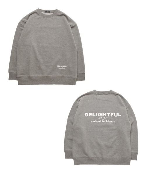 GLAZOS（グラソス）の「裏毛・前後ロゴプリントトレーナー（スウェット・キッズ・ベージュ/ブラック/グレー・140cm/150cm/160cm/170cm）」の13枚目の写真