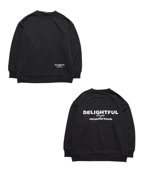 GLAZOS（グラソス）の「裏毛・前後ロゴプリントトレーナー（スウェット・キッズ・ベージュ/ブラック/グレー・140cm/150cm/160cm/170cm）」の20枚目の写真