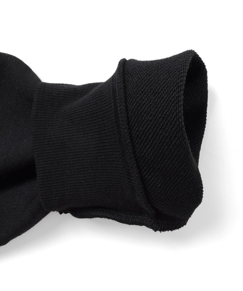 GLAZOS（グラソス）の「裏毛・前後ロゴプリントトレーナー（スウェット・キッズ・ベージュ/ブラック/グレー・140cm/150cm/160cm/170cm）」の5枚目の写真