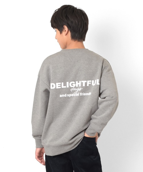 GLAZOS（グラソス）の「裏毛・前後ロゴプリントトレーナー（スウェット・キッズ・ベージュ/ブラック/グレー・140cm/150cm/160cm/170cm）」の11枚目の写真