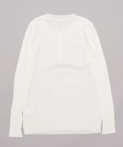 Burner（バーナー）の「【OKUOKU　0909】ヘンリーネック リブニット　oku-tops-627661632478-16（ニット/セーター・レディース・C/D/E/A/B・FREE）」の6枚目の写真