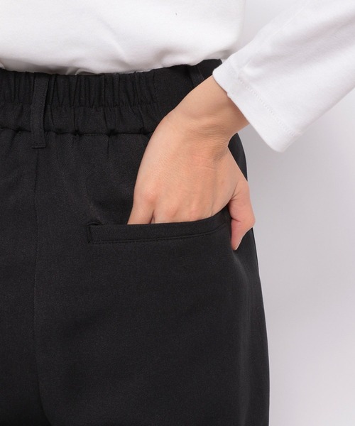 LOWRYS FARM（ローリーズファーム）の「スタイルＵＰハイウエストワイドパンツ　163106（その他パンツ・レディース・ブラック/アイボリー/イエロー/グレー・MEDIUM/LARGE）」の19枚目の写真