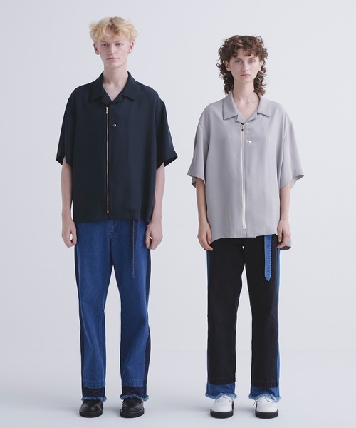 CULLNI（クルニ）の「23-SS-003 / Side Line Wide Denim（デニムパンツ