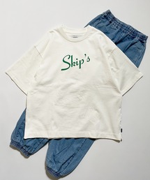 ARCH & LINE（アーチアンドライン）の「オーガニックコットン半袖プリントTシャツ OG COTTON SKIPS TEE（Tシャツ/カットソー）」
