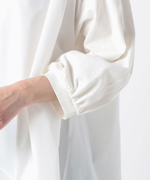 Grand PARK（グランドパーク）の「ドッキングプルオーバー（Tシャツ/カットソー・レディース・ホワイト/ライトグレー/ブラック・FREE）」の12枚目の写真