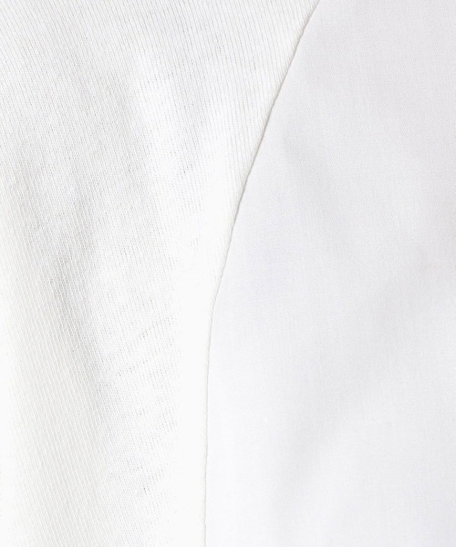 Grand PARK（グランドパーク）の「ドッキングプルオーバー（Tシャツ/カットソー・レディース・ホワイト/ライトグレー/ブラック・FREE）」の14枚目の写真