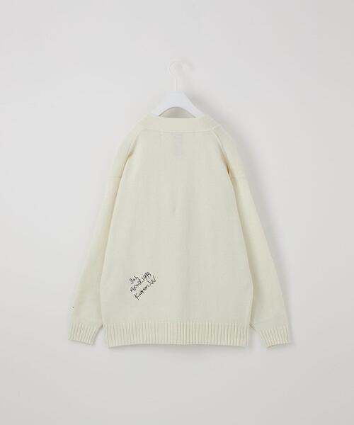 CITEN（シテン）の「＜CITEN＞エンブロイダリー レタード カーディガン（カーディガン/ボレロ・レディース・オフホワイト・FREE）」の2枚目の写真