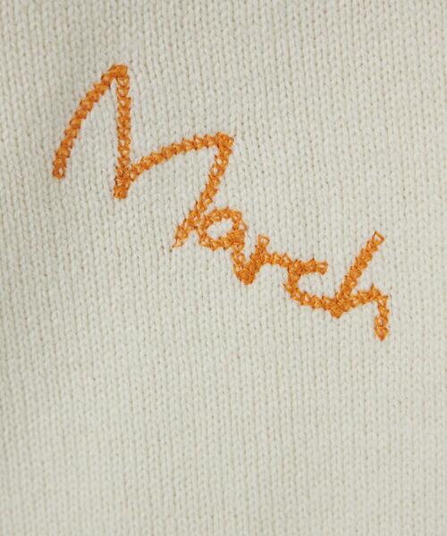 CITEN（シテン）の「＜CITEN＞エンブロイダリー レタード カーディガン（カーディガン/ボレロ・レディース・オフホワイト・FREE）」の6枚目の写真