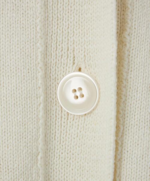 CITEN（シテン）の「＜CITEN＞エンブロイダリー レタード カーディガン（カーディガン/ボレロ・レディース・オフホワイト・FREE）」の7枚目の写真