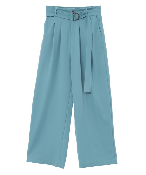 fifth（フィフス）の「ベルト付きタックワイドパンツ（その他パンツ・レディース・ピンク/ブラック/ブルー・M）」の6枚目の写真