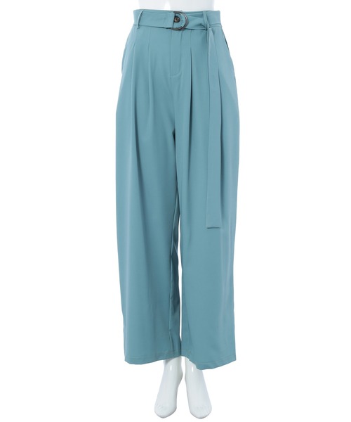 fifth（フィフス）の「ベルト付きタックワイドパンツ（その他パンツ・レディース・ピンク/ブラック/ブルー・M）」の10枚目の写真