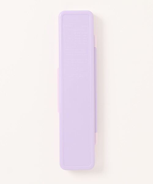 BAYBLO（ベイブロ）の「(SK)抗菌 音の鳴らない コンビセット(箸+スプーン+箸箱)（お弁当箱・キッズ・ライトピンク/ライトブルー/クリーム/ライトパープル/ターコイズブルー/ピンク系/ホワイト×ピンク/ライラック系・ONE SIZE）」の21枚目の写真