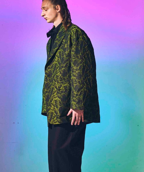 MAISON SPECIAL シアージャガードオーバージャケット MAISON SPECIAL（メゾンスペシャル）の「Sheer Jacquard