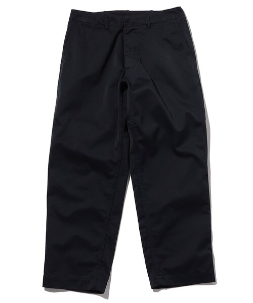 【試着のみ】nanamica ワイドチノパンツ 34ブラック nanamica (ナナミカ) Wide Chino Pants / ワイドチノパンツ