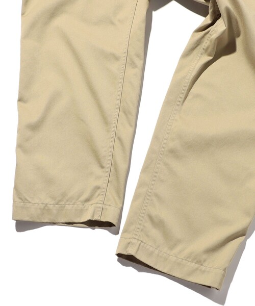 nanamica（ナナミカ）の「nanamica/ナナミカ Wide Chino Pants/ワイド チノ パンツ（チノパンツ・メンズ・オフホワイト/ブラック/ベージュ/ネイビー・30/32/34）」の13枚目の写真
