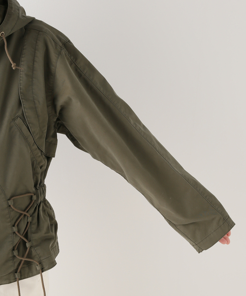 Spick & Span(スピックアンドスパン)の「【ROYAL NAVY/ロイヤルネイビー】 ミリタリーJK(ブルゾン・レディース・カーキ/イエロー・FREE)」の10枚目の写真