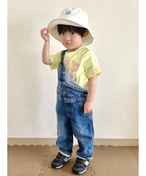 GAP(ギャップ)の「Babygap ウォッシュウェル デニム オーバーオール(サロペット/オーバーオール・キッズ・ライトインディゴブルー・18-24M/2 YRS/4 YRS/6-12M/3 YRS/12-18M/5 YRS)」の5枚目の写真