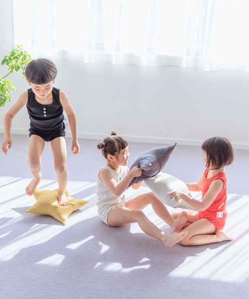 LOWRYS FARM（ローリーズファーム）の「リブボタンタンクトップ　186786（インナーウェア/肌着・キッズ・ブラック/レッド/イエロー/アイボリー・110cm/120cm/130cm）」の7枚目の写真