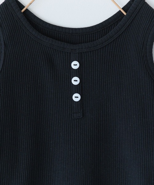 LOWRYS FARM（ローリーズファーム）の「リブボタンタンクトップ　186786（インナーウェア/肌着・キッズ・ブラック/レッド/イエロー/アイボリー・110cm/120cm/130cm）」の14枚目の写真