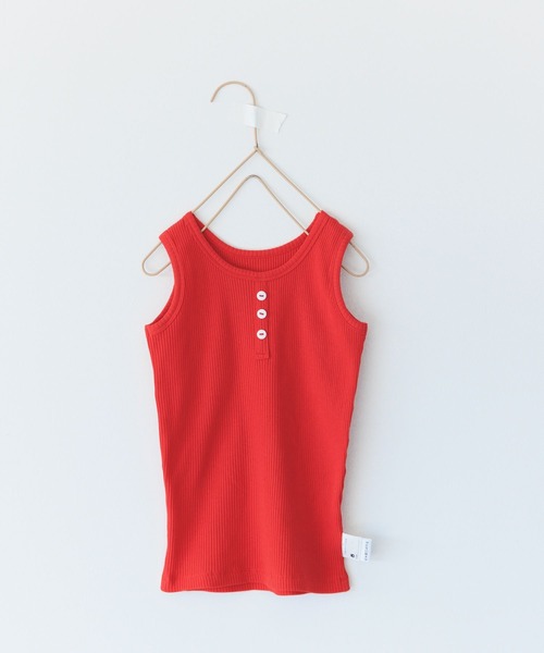 LOWRYS FARM（ローリーズファーム）の「リブボタンタンクトップ　186786（インナーウェア/肌着・キッズ・ブラック/レッド/イエロー/アイボリー・110cm/120cm/130cm）」の20枚目の写真